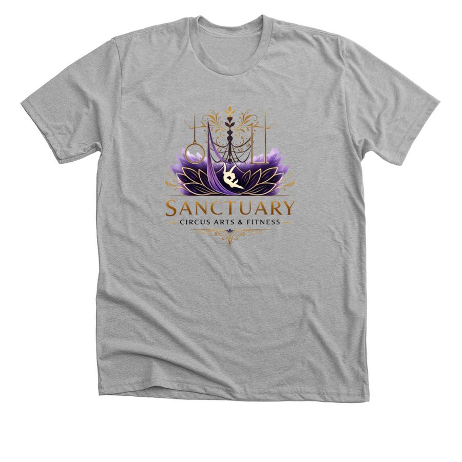 Sanctuary Circus Arts, a Athletic Heather Premium Unisex Tee