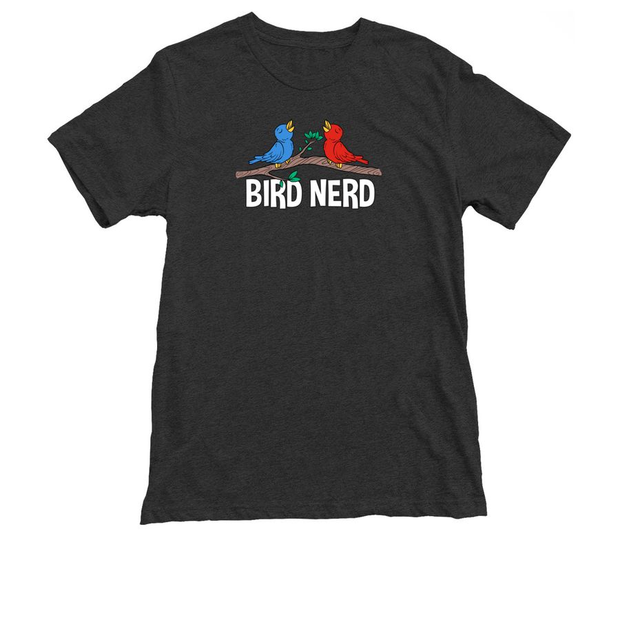 Bird Nerd ver. 5, a Vintage Black Triblend Unisex Tee