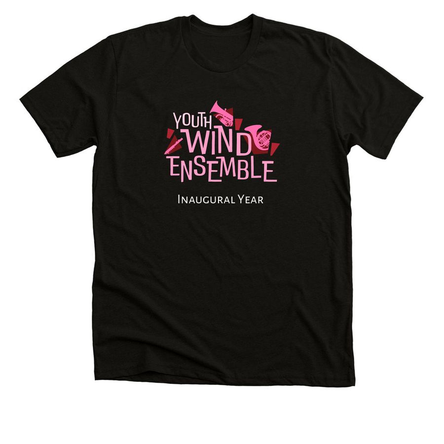 Youth Wind Ensemble - Shirts, a Solid Black Blend Premium Unisex Tee