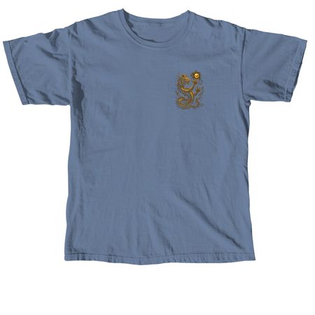 The Dragon Contains the Pearl, a Blue Jean Comfort Colors Unisex Tee