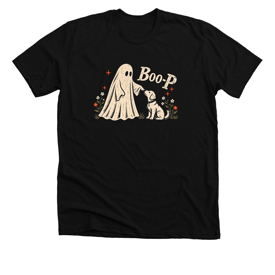 Boo-P, a Solid Black Blend Premium Unisex Tee