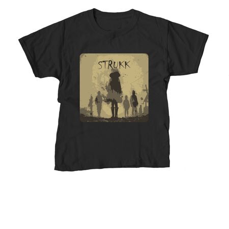 STRUKK Band Clothing - One Sided, a Black Youth Unisex Tee