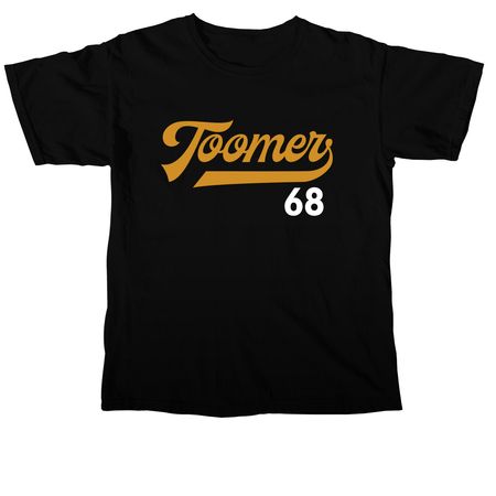 Toomer 68 Tees - dark colors (youth & adult), a Black Comfort Colors Unisex Tee