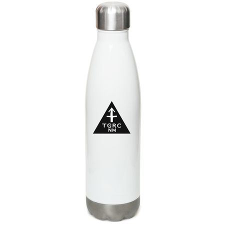 TGRCNM Water Bottle, a White Stainless Steel Water Bottle