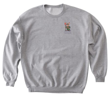 Soldiers of the Soil, a Sport Grey Softstyle Crewneck Sweatshirt