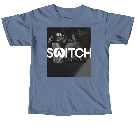 SWITCH MERCH, a Blue Jean Comfort Colors Unisex Tee