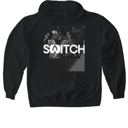 SWITCH MERCH, a Black Gildan Softstyle Pullover Hoodie