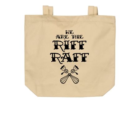 Riff Raff Baked Goods Totes, a Oyster Organic Cotton Tote Bag