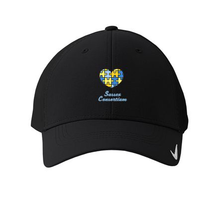 Sussex Consortium Fundraising, a Black Printed Nike Dri-FIT Legacy Performance Cap