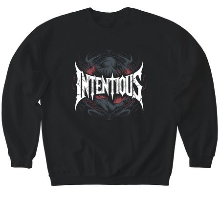 artist t-shirt v2, a Black Softstyle Crewneck Sweatshirt