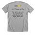Chicagoland Bees, a Athletic Heather Premium Unisex Tee (back-view)
