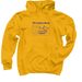 Large Blue Logo - Shirts + Sweatshirts, a Gold Pullover Hoodie