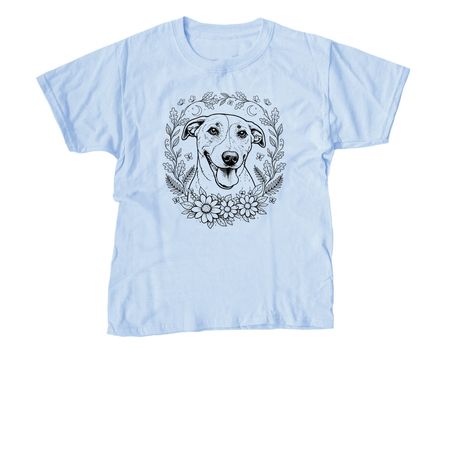 Rooted in Love - Sugar Mama, a Light Blue Youth Unisex Tee