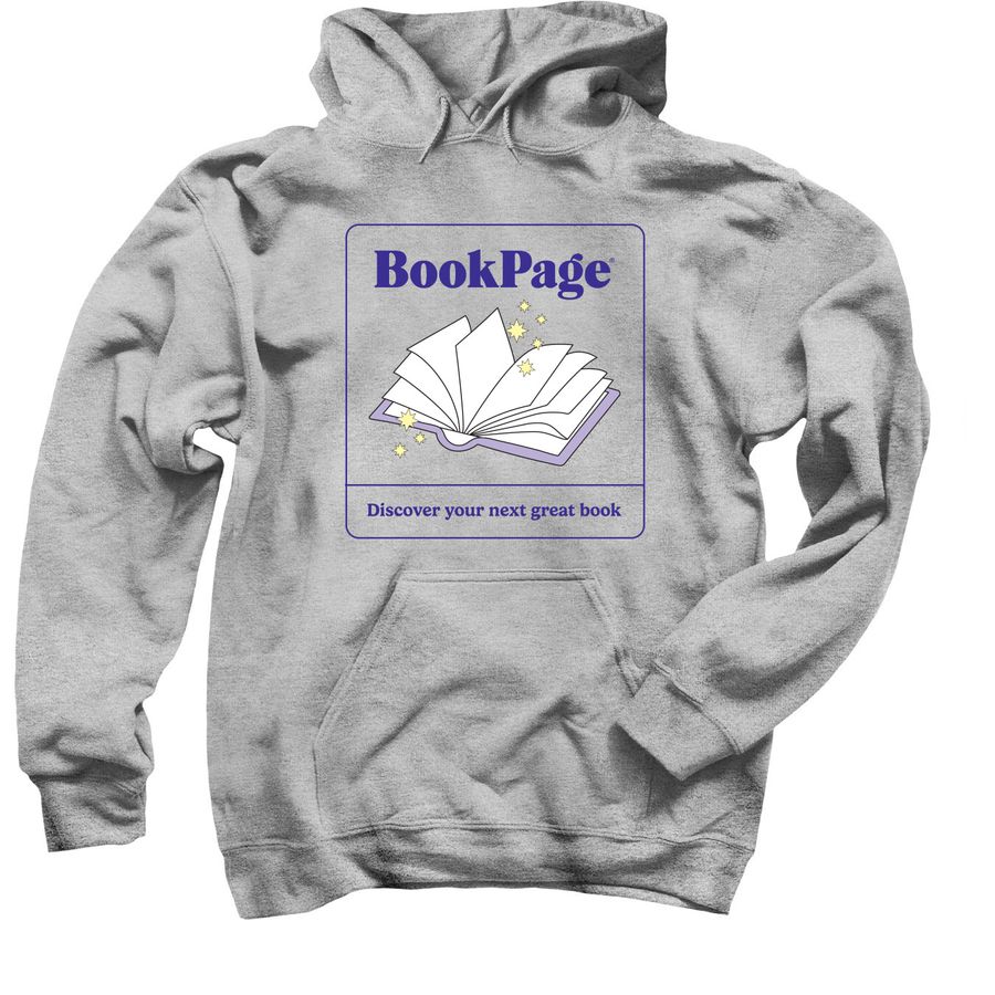 Magic of Reading Hoodie, a Sport Grey Pullover Hoodie