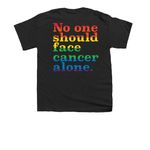 Ulman Pride Tee, a Black Youth Unisex Tee (back-view)