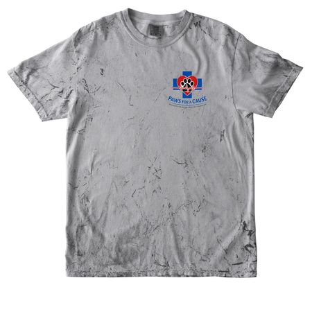 MVAE Paws for A Cause, a Smoke Comfort Colors Colorblast Tee