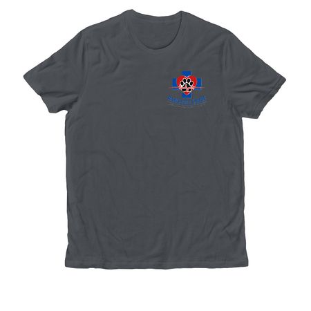 MVAE Paws for A Cause, a Terrain Grey Allmade Organic Cotton Unisex Tee
