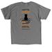 Inspired by Garfield&nbsp;, a Charcoal Classic Unisex Tee (back-view)