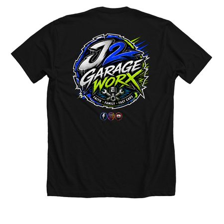 Street Series Hi-Voltage, a Solid Black Blend Premium Unisex Tee