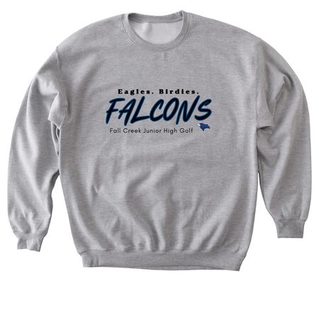 Birdies, a Sport Grey Softstyle Crewneck Sweatshirt
