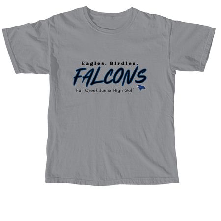 Birdies, a Granite Comfort Colors Unisex Tee