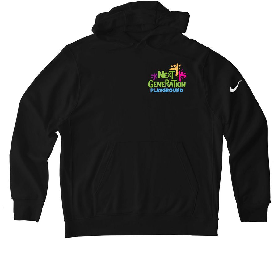 Next Generation Playground, a Black Nike Club Fleece Pullover Hoodie