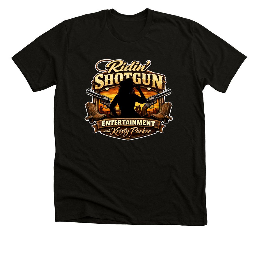 Fake It Till You Make It Signature, a Solid Black Blend Premium Unisex Tee