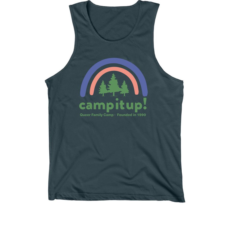 Tank Tops, a Dark Grey Premium Cotton Tank