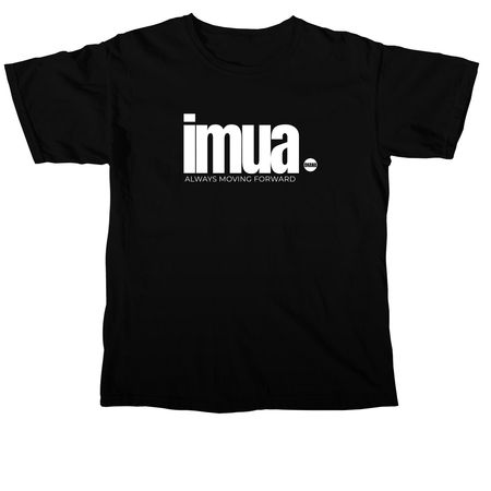 IMUA ORIGINAL-ALWAYS MOVING FORWARD, a Black Comfort Colors Unisex Tee