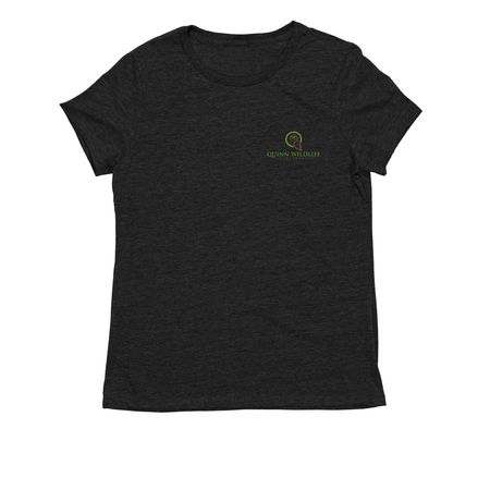 Quinn Wildlife Sanctuary, a Space Black Allmade Eco Triblend Women?s Tee