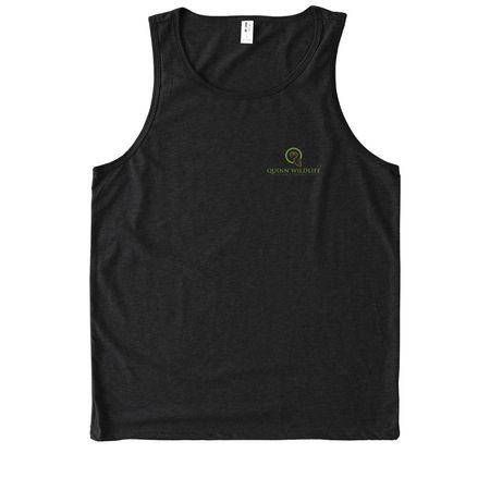 Quinn Wildlife Sanctuary, a Deep Black Allmade Eco Triblend Tank