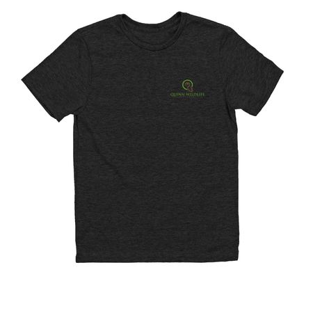 Quinn Wildlife Sanctuary, a Space Black Allmade Youth Eco Triblend Tee