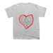 Live4Evan Heart Warrior Shirts - YOUTH, a Sport Grey Youth Unisex Tee (back-view)