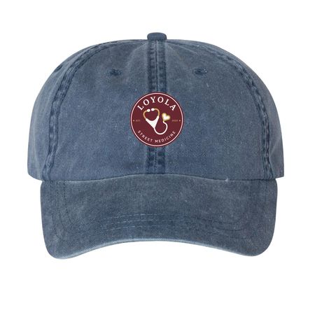 Wear the Mission - Caps, a Navy Printed Pigment Dye Baseball Cap