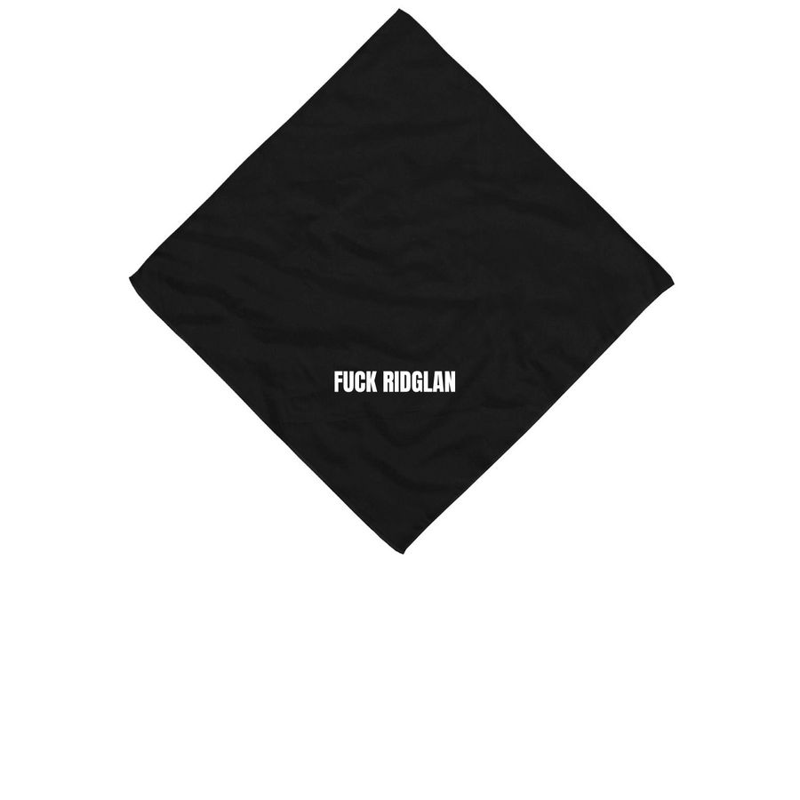 DO NOT ORDER - VIOLATES NONVIOLENCE POLICY&nbsp;, a Black Cotton Bandana