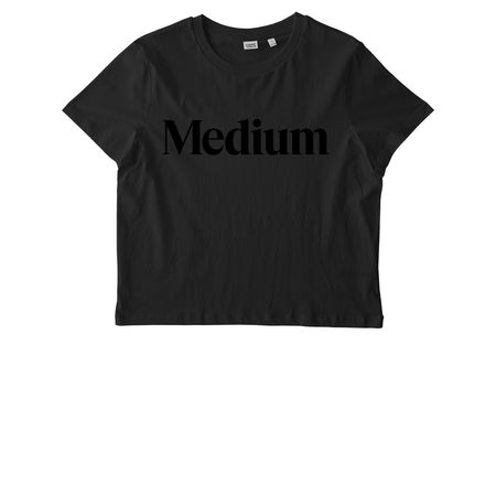 Dark Mode, a Black Stanley/Stella Women?s Stella Muser Tee