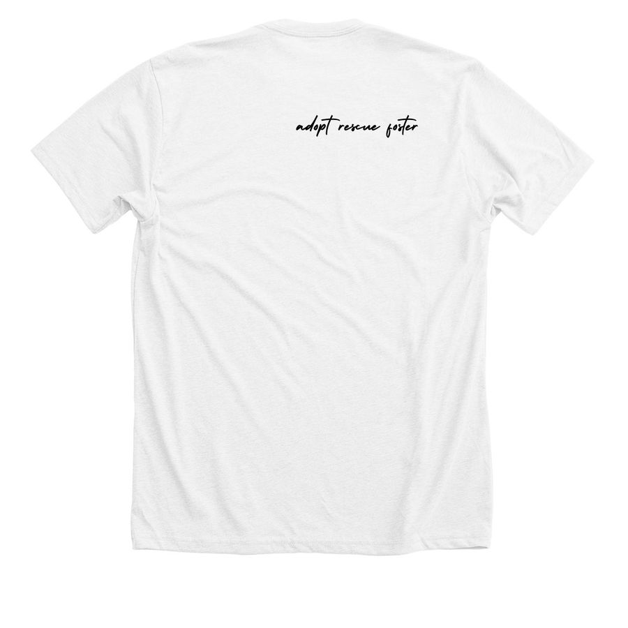 Celebrate 250 with ABR!, a Solid White Blend Premium Unisex Tee (back-view)