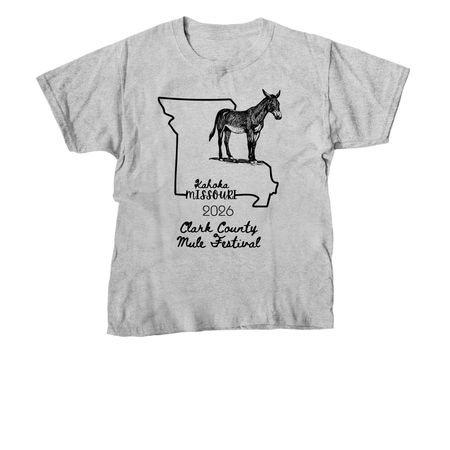 Myrtle Mae, a Sport Grey Youth Unisex Tee