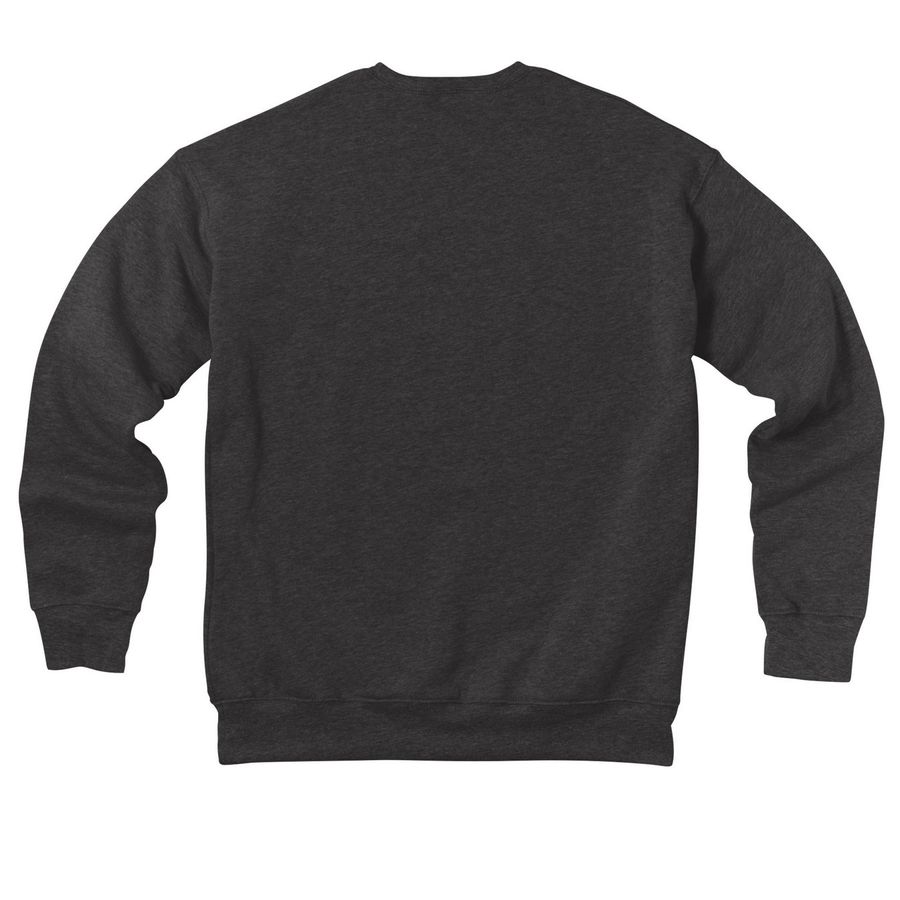 Neveshir Isles, a Dark Grey Heather Premium Drop Shoulder Sweatshirt (back-view)