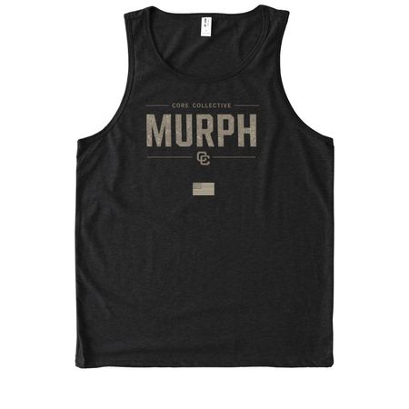 MURPH, a Deep Black Allmade Eco Triblend Tank