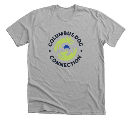 CDC LOGO, a Athletic Heather Premium Unisex Tee
