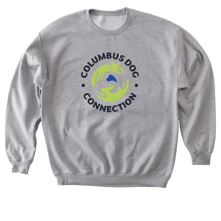 CDC LOGO, a Sport Grey Softstyle Crewneck Sweatshirt