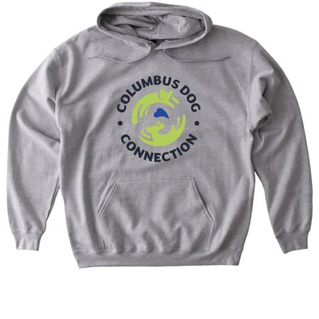 CDC LOGO, a Sport Grey Gildan Softstyle Pullover Hoodie