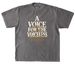 A Voice for the Voiceless (with Verse), a Cement Heavyweight Garment Dye Tee
