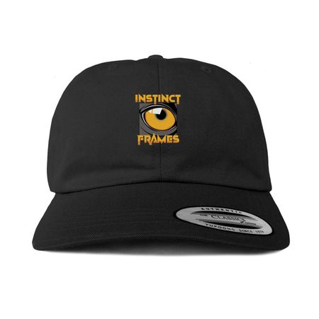 Instinct Hat, a Black Printed Classic Baseball Cap