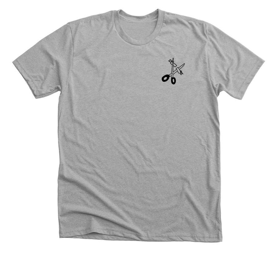 CGW Logo Double-Take Tee, a Athletic Heather Premium Unisex Tee