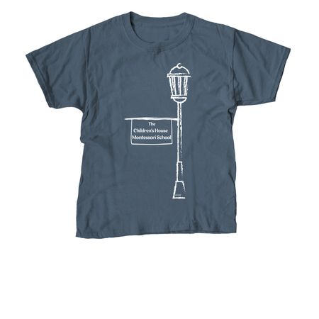 Youth & Adult Lamppost School Shirt&nbsp;, a Indigo Youth Unisex Tee