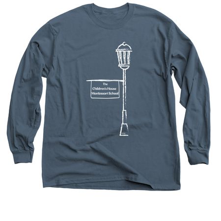 Youth & Adult Lamppost School Shirt&nbsp;, a Indigo Classic Long Sleeve Tee