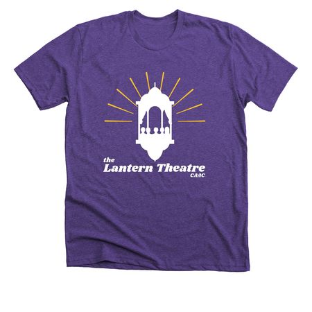 CAAC - The Lantern Theatre 2024, a Heather Team Purple Premium Unisex Tee