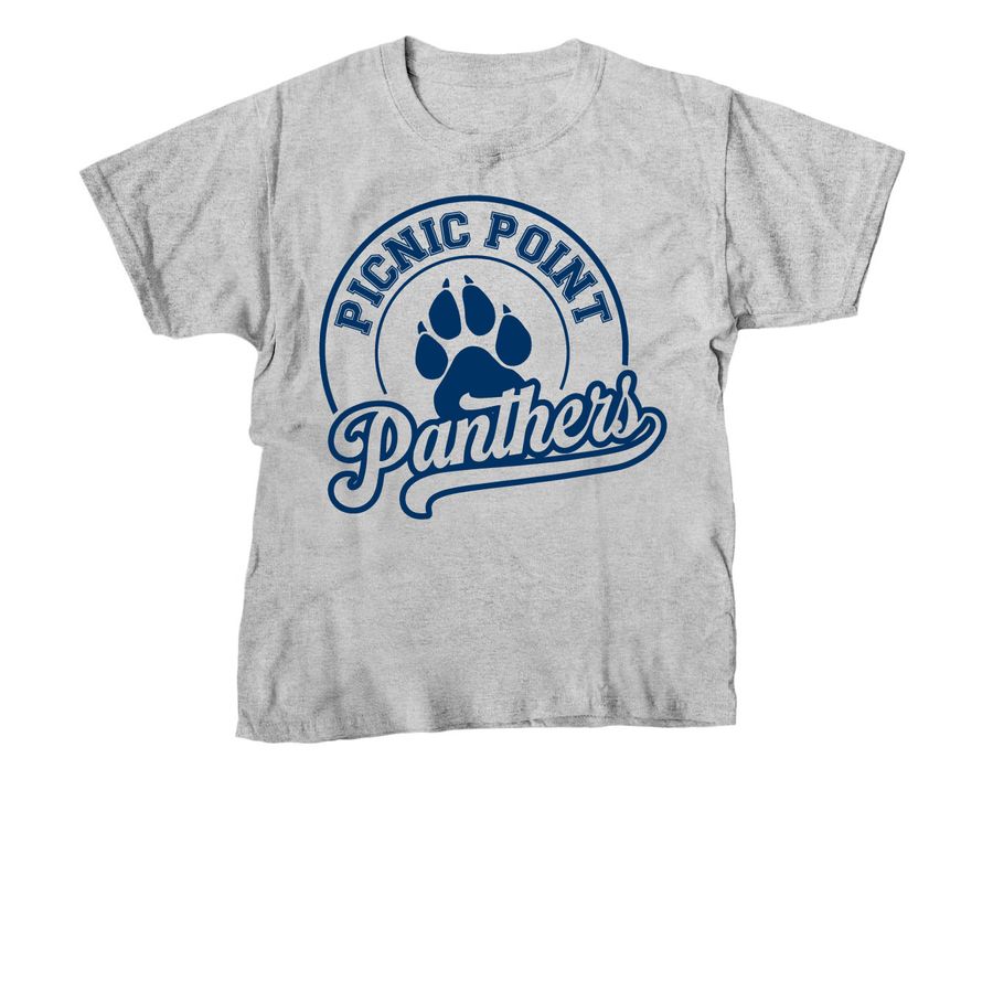 Youth Grey & White, a Sport Grey Youth Unisex Tee